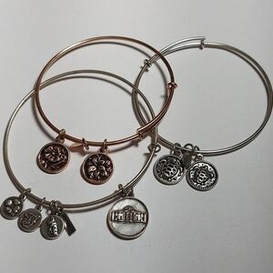 Bundle Lot of 3 Chrysalis Charmed Expandable Bracelet